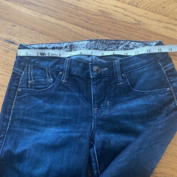 Guess By Marciano Dark Blue Jeans Size 24 - Picture 12 of 14